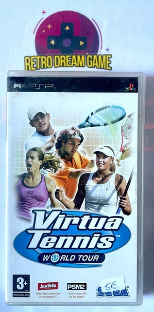 Virtua tennis world tour pour PSP