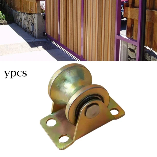 Roue rigide à rainure en acier durable 45 pour un remplacement lisse et facile