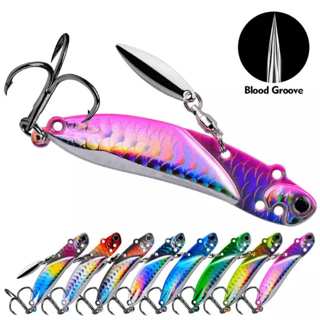 Colorful Metal Jig Fishing Lure Fast Sinking Jigging Bait Hot J1