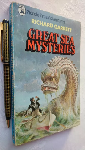 Richard Garrett Great Sea Mysteries 1St/2 Sb 1971 Bw Ills Edward Mortlemans Rare