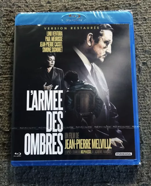 L'armée des ombres (de Melville, avec Ventura, Signoret, Meurisse) BLURAY.