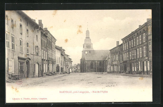 CPA Marvel, Rue de l´Eglise