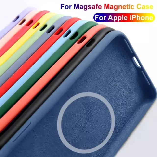 Magsafe Hülle für iPhone 15 14 13 12 11 /Pro Max Mini Plus Handy Schutz Case