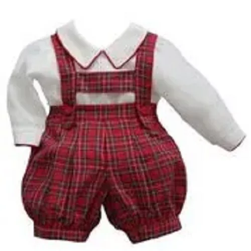 Pretty Originals - Boys Tartan Shorts Outfit