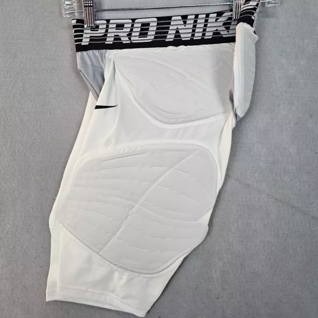 Nike NBA Authentics Dri-Fit Compression Shorts Men's White/Gray New with  Tags