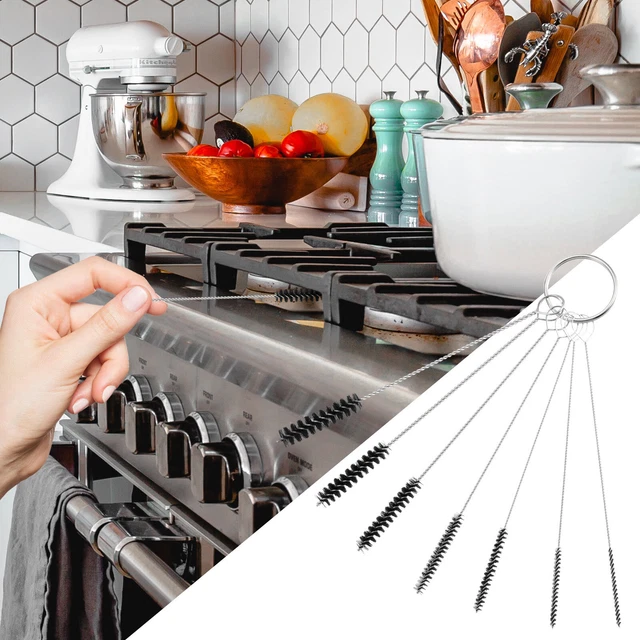 7pcs/Set Brushes Dead Corner Shower Head Dust Remover Scrubbing Cleaning