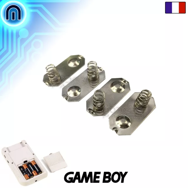 4x Bornier Ressort de Piles GAME BOY Classic Contacteur LR6 Nintendo GameBoy