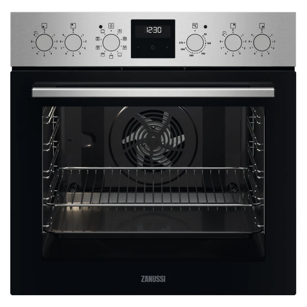 Zanussi ZOUNX3X1 - Insert à Bois / Four - Inox Avec contre Empreintes Digitales