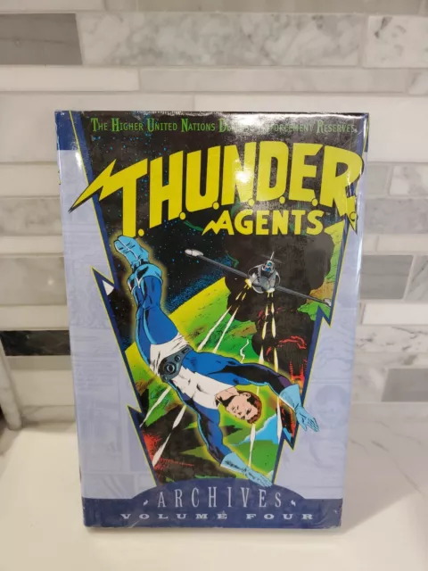 THUNDER AGENTS ARCHIVES VOL. 4 HARDCOVER Comic BOOK SEALED Graphic Novel 1st Run