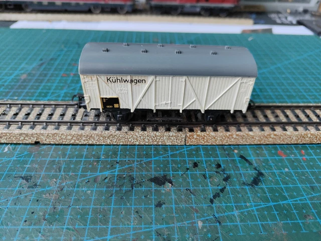 Patine d'un wagon couvert Ho - Le train de Manu