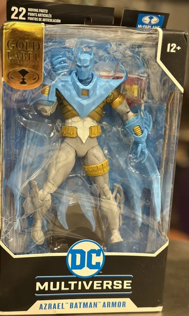 DC Multiverse Azrael Batman Armor Knightfall McFarlane Gold Label Walmart Exclu