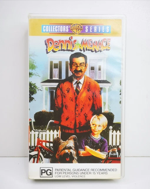 DENNIS THE MENACE Collectors Series Family Movie VHS Video Tape Vintage