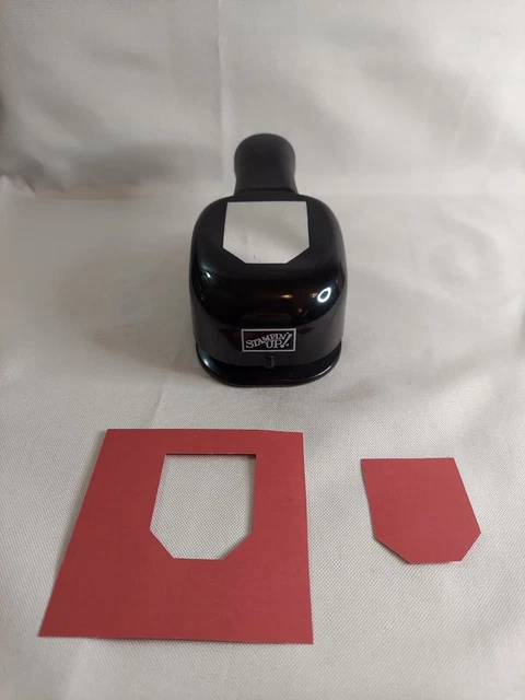 "Golpe Stampin' Up con cola de ballena - Formadores de papel EK - etiqueta de nota - 1,5"