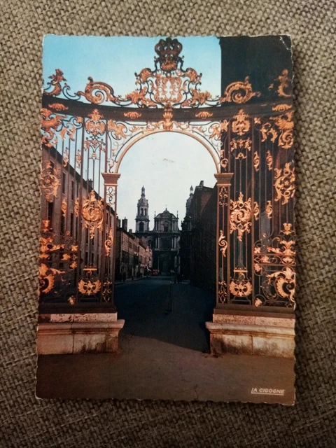Cpsm Cpm Nancy Place Stanislas Grilles Par Jean Lamour