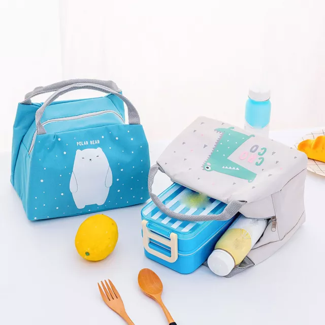 Portable Insulated Thermal Cooler Lunch Box Carry Tote Picnic Case Storage Bag 3