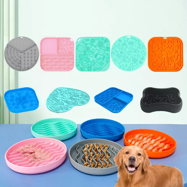 Pet Slow Food Bowl Non-slip And Easy To Clean Pet Licking Mat_wf
