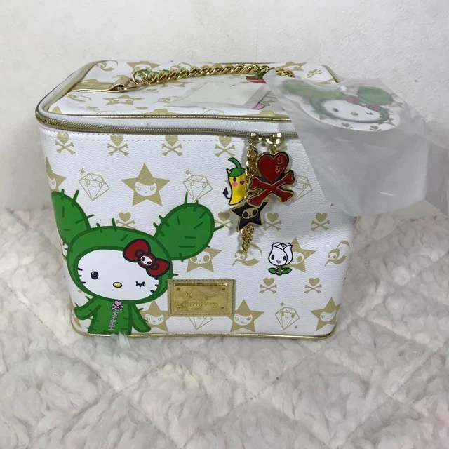 Tokidoki x Hello Kitty Collaboration Makeup Box Cosmetic box White Sanrio New