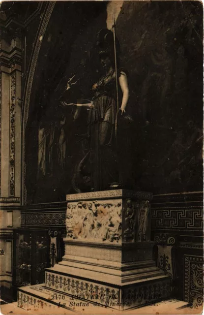 CPA AK DAMPIERRE Castle - The Statue of Minerva (352670)