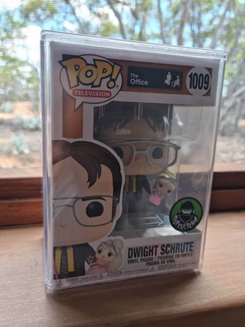 Dwight Schrute with Princess Unicorn Doll #1009 Funko Shop Exclusive Pop