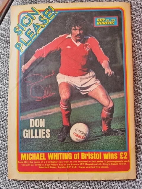 #2 ROY OF THE ROVERS  11  COMICS From 1980 - 1981 3