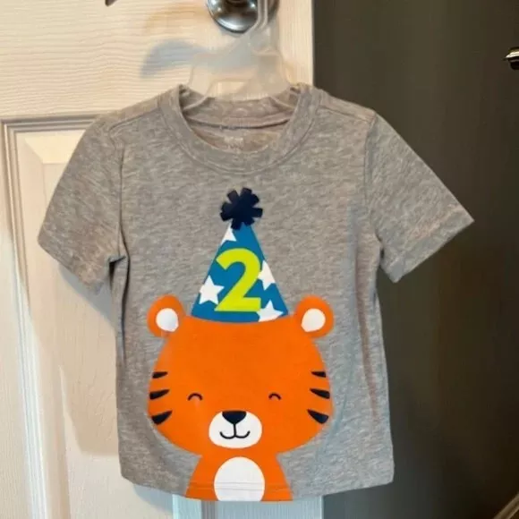 Camiseta de segundo cumpleaños de Carter's Baby - talla 2T