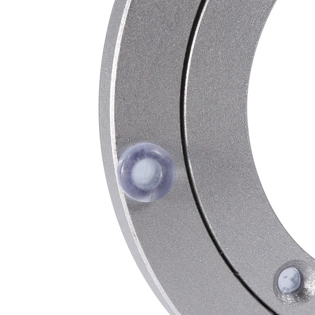 New Heavy Duty Aluminium Alloy Rotating Bearing Plate Turntable Round Dining