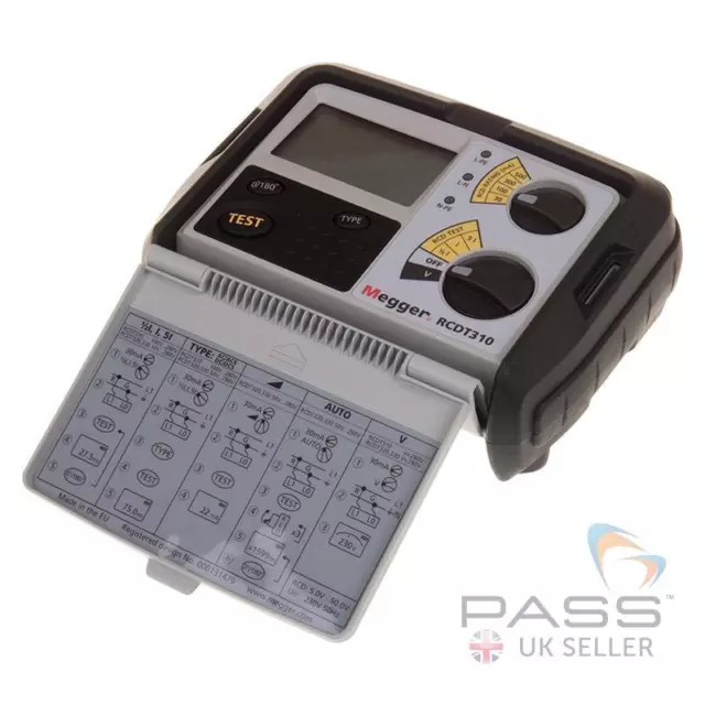 *NEW* Genuine Megger RCDT310 RCD Tester / UK Stock 2