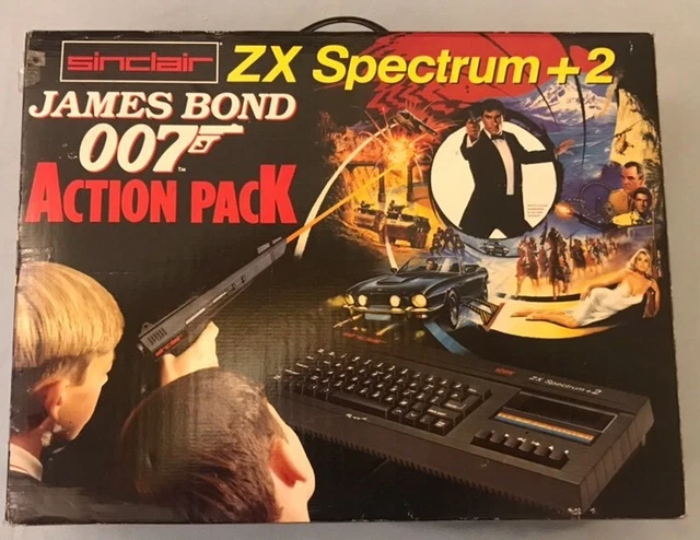 ZX SPECTRUM +2 - 007 James Bond Action Pack Edition With