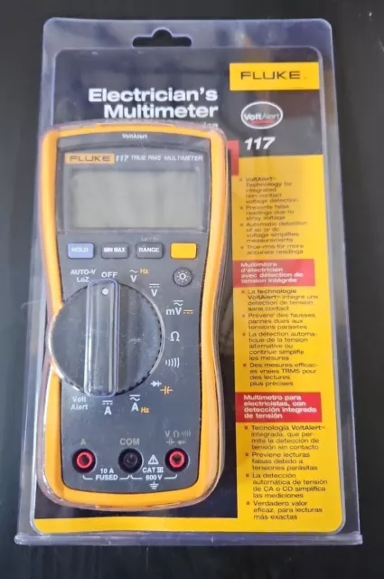 Fluke 117 Digital Multimeter with Intergrated Voltage Detection