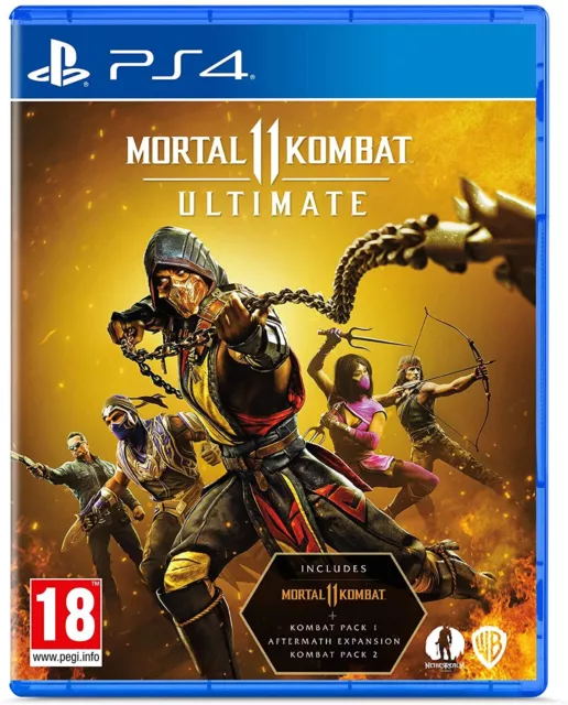 Mortal Kombat 11 Ultimate Sony Playstation 4 PS4 Game