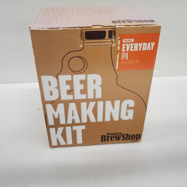 Brooklyn Brew Shop BEER MAKING KIT-OPEN BOX/Unused/Complete