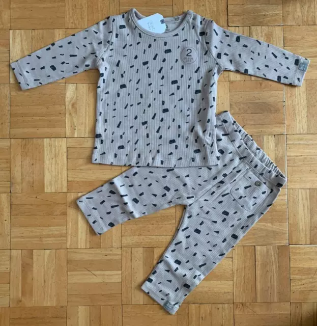BNWT Baby Boys Ribb Top Legging Outfit/Set 12-18 months NEXT
