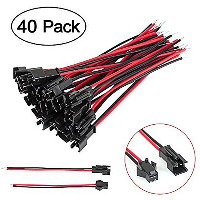 CÂBLE DE PRISE connecteur JST SM2 broche coffre-fort 40 pièces mâle CÂBLE DE PRISE connecteur JST SM2 broche coffre-fort 40 pièces mâle