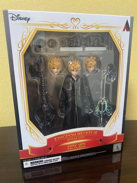 [New] Square Enix Roxas Kingdom Hearts III Bring Arts Figma Figure very Rare