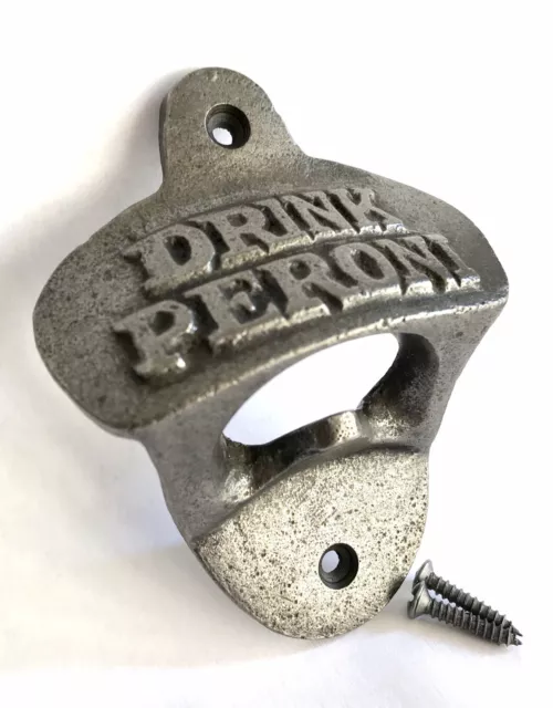 Peroni Wall mounted metal bottle opener Cast Iron Bottle Opener Pub Bar