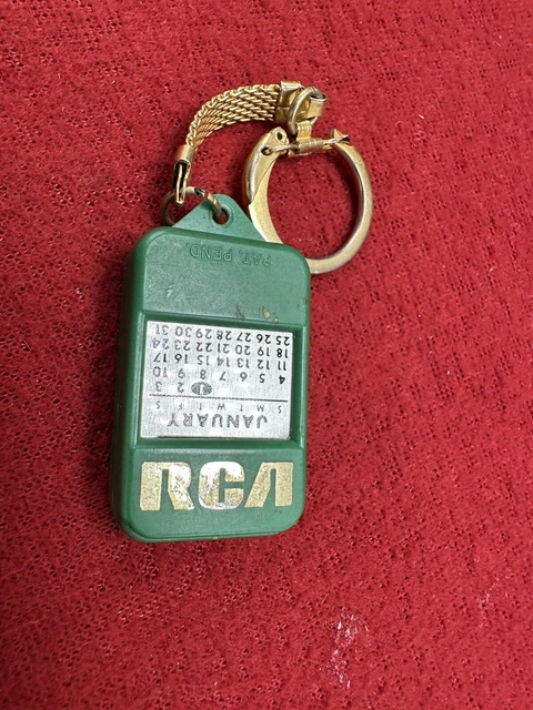 Key Chain Keychain RCA 1970 All 12 Months Included Work Simplification Program