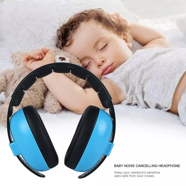 Baby Kids Adjustable Headband Ear Protection Noise Canceling Outdoor Headphone