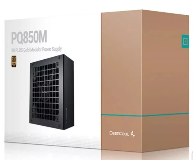 DeepCool PQ850M 850W 80 PLUS Gold Power Supply - Black