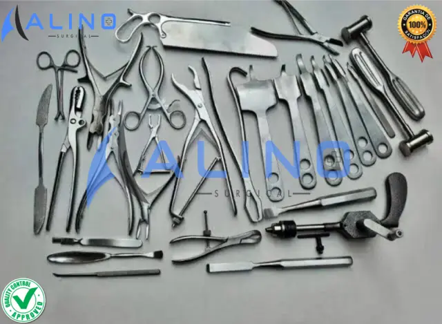 Orthopedic Surgery Instruments Set Bone drill Bone saw