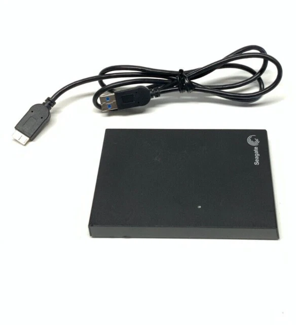 SEAGATE SRD00F1 BACKUP Plus 1TB Slim Portable External Hard Drive Black