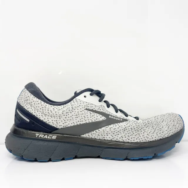 Brooks Mens Trace 1 1103641D046 Gray Running Shoes Sneakers Size 11 D