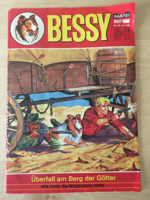 Bessy Nr.196 -  ORIGINAL ERSTAUFLAGE BASTEI COMICHEFT Willy Vandersteen