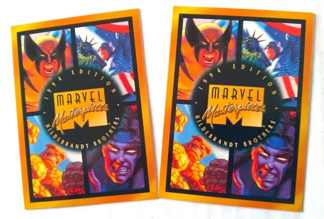 Marvel Masterpieces 1994, Base & Gold Foil Signature Cards - YOU PICK!