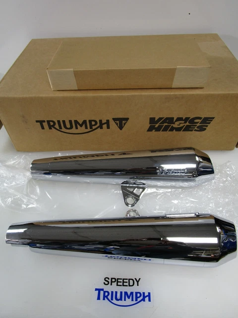 thruxton r vance and hines exhaust
