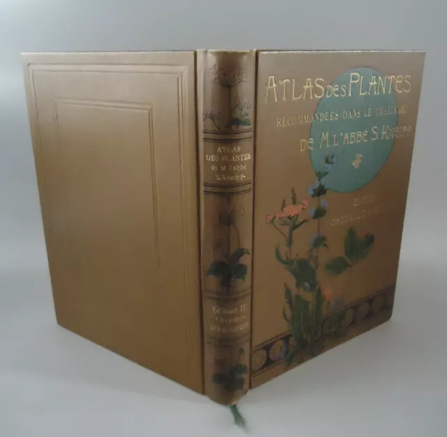Atlas végétal des Plantes médicinales - Sébastien Kneipp - 1894 - 41 planches