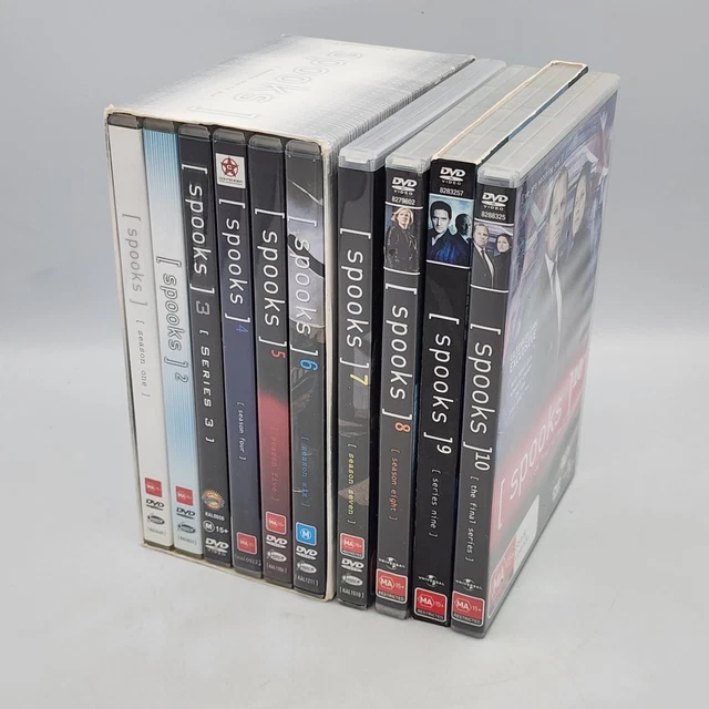 SPOOKS THE COMPLETE Collection Series 1-10 DVD Box Set All Seasons