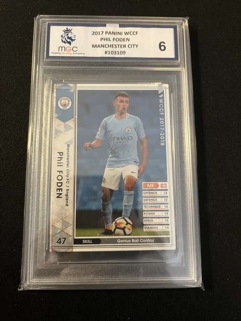 2017 WCCF Phil Foden フォデンRC PSA10 2017 WCCF Phil Foden フォデンRC PSA10 Panini Wccf 2017 Phil Foden