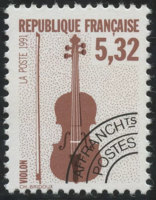 FRANCE 1992 PREOBLITERE N°223** Musique, Violon, TTB,  precancelled MNH