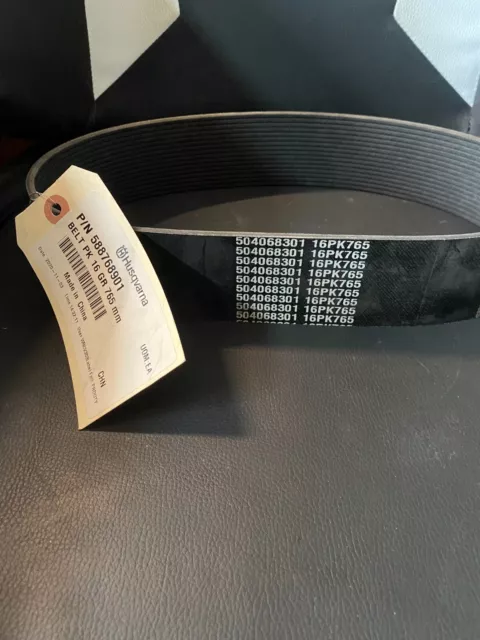 Belt PK (16 Groove) 765 MM OEM Husqvarna Walk-behind Saw Part 588768901