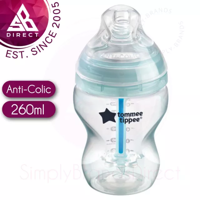 Tommee Tippee Fortgeschrittene Komfort Anti-kolik Baby Saugflasche 260ml │ Hitze